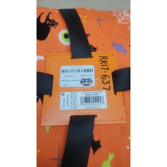 Women's Plus Size Halloween Matching Family Pajama Set - Hyde & EEK! Boutique 3X - Picture 6 of 6